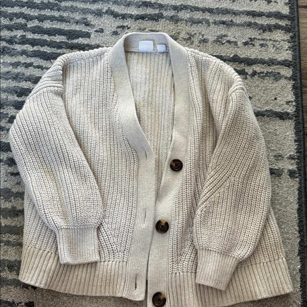 GAP Kids Cream Knit Sweater